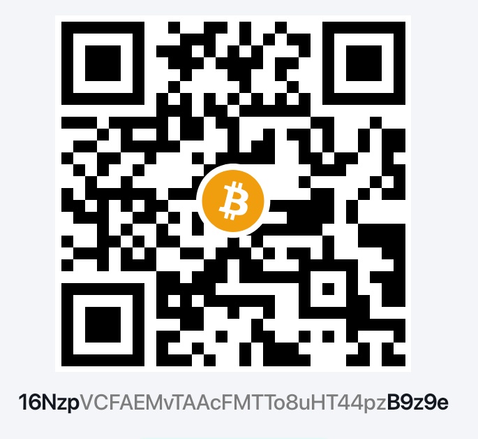 qrcode for the wallet address